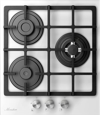 Варочная панель Monsher MGG 45 Blanc