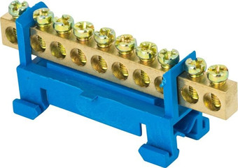 Нулевая шина EKF PROxima sn0-63-10-sb