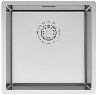 Кухонная мойка Paulmark Lassan 44 UNI LA44-BS (стальной/брашированная сталь)