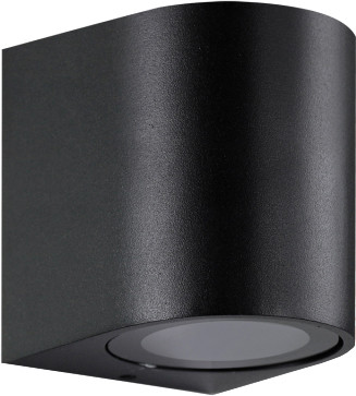 Уличный настенный светильник In Home НБУ RONDO-1хGU10-BL