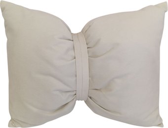 Декоративная подушка Sled Бант 45x35x17 (бежевый)