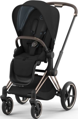Универсальная коляска Cybex Priam IV (2 в 1, Deep Black)
