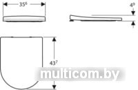 Сиденье для унитаза Geberit Acanto 500.605.01.2