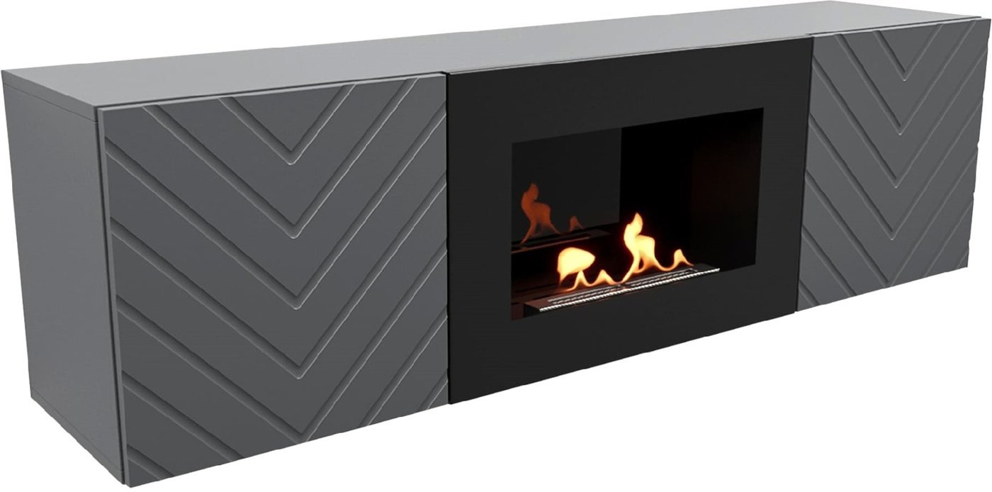 Биокамин Firelight BFP/P-1400V (графит)