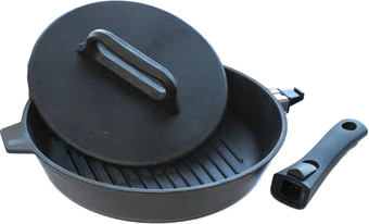 Сковорода-гриль Камская посуда гс8063