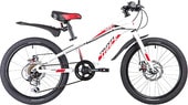 Детский велосипед Novatrack Prime 20 (белый/красный, 2019)