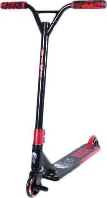 Трюковый самокат Ateox Vice 2023 (черный/красный)