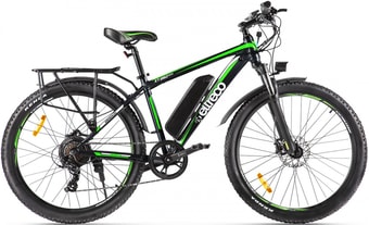 Электровелосипед Eltreco XT 850 New 2020 (черный/зеленый)