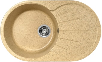 Кухонная мойка Gerhans A02 (песочный)