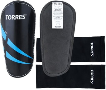 Защита голени Torres Pro FS1608 (L, черный/синий/белый)