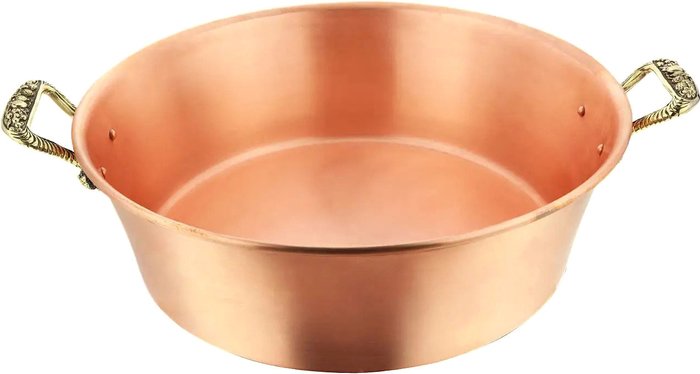 Кастрюля Кольчугинский мельхиор Ягоды С95408/12 (6л)