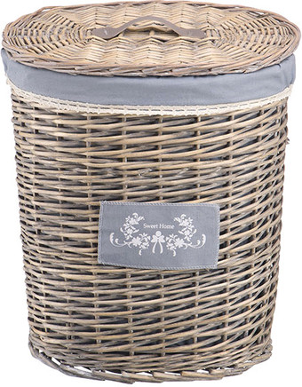 Корзина Natural House Лен EW-18M (серый)
