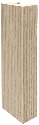 Интерьерная рейка Albico 2800x40x22 (ясень шимо)