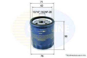Масляный фильтр Comline EOF003