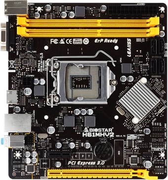 Материнская плата BIOSTAR H61MHV2 Ver. 7.0