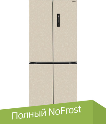 Четырёхдверный холодильник Hiberg RFQ-600DX NFYm Inverter
