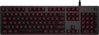 Клавиатура Logitech G413 920-008312 (черный, нет кириллицы)
