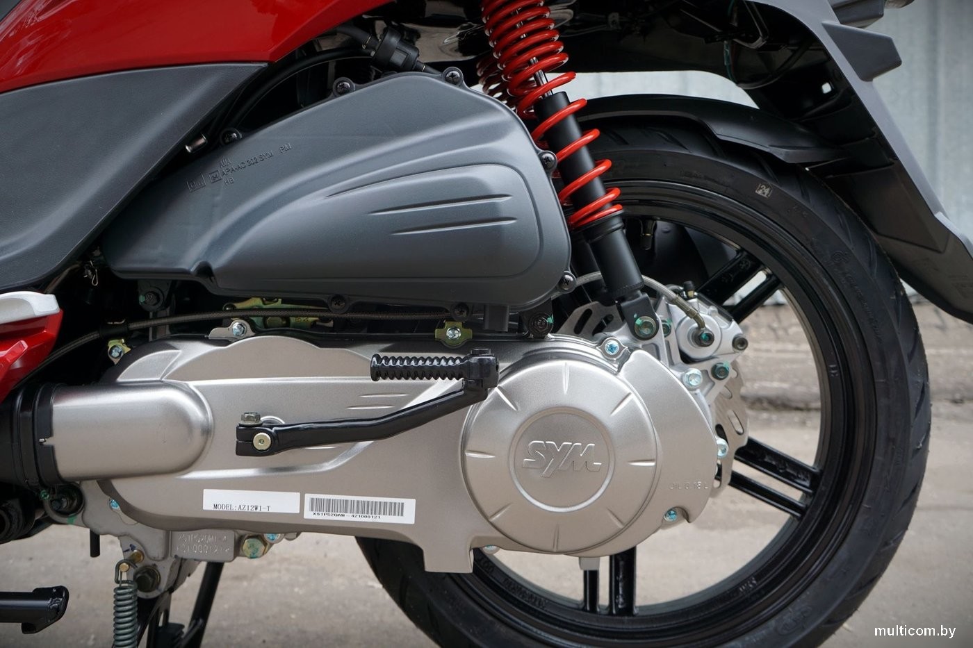 Скутер SYM Symphony SR 125 (красный)