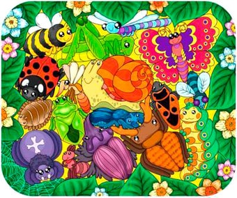 Мозаика/пазл Нескучные игры Букашки