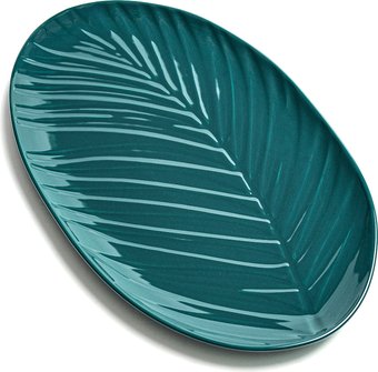 Блюдо Stenova Home Bali 61310164 (зеленый фарфор)