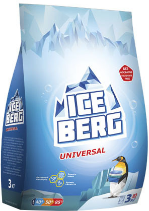Стиральный порошок ICEBERG Universal 3 кг