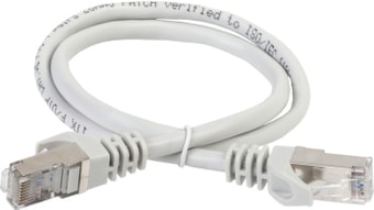 Кабель ITK RJ 45 - RJ45 PC01-C6UL-1M (1 м, серый)