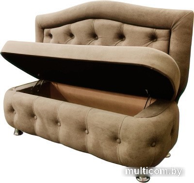 Диван Bravo Мебель Миранда 3 1.2 (микровелюр, симпл 42 бежевый)