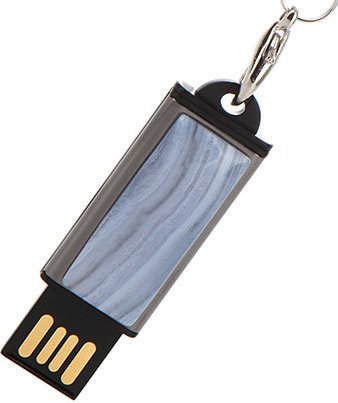 USB Flash Iconik Голубой агат 16GB [MTFS-AGATB-16GB]