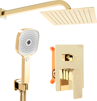 Душевая система Rea Orix Gold REA-P8464