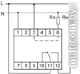 Реле тока Евроавтоматика F&F PR-612 EA03.003.003