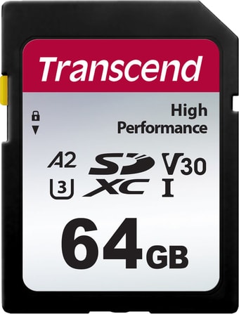 Карта памяти Transcend SDXC 330S TS64GSDC330S 64GB