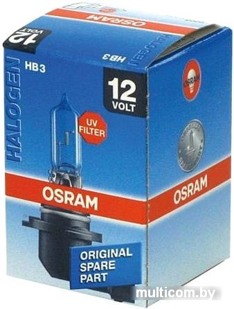 Галогенная лампа Osram HB3 Original Line 1шт