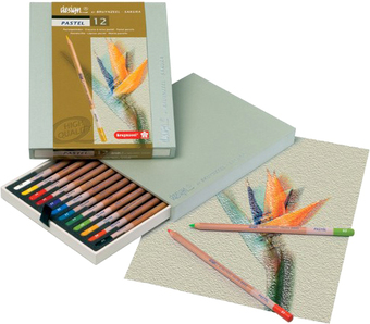 Набор пастельных карандашей Bruynzeel Design Pastel 8840H12 (12 шт)