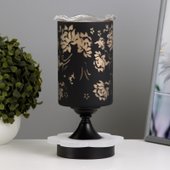 Ароматическая свеча Risalux Цветы 9951673 (черный)