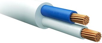 Провод силовой Автопровод ПВС-Т 2x1 (10 м)