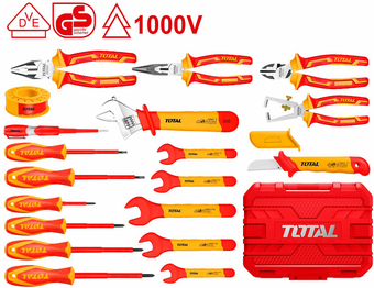 Универсальный набор инструментов Total THKITH1901 (19 предметов)