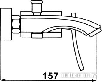 Смеситель OUTE T3302