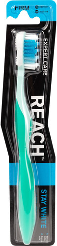Зубная щетка Reach Stay White жесткая (в ассортименте)