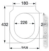 Сиденье для унитаза Villeroy &amp; Boch Subway 2.0 9M78 S101