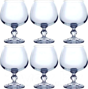 Набор бокалов для коньяка Bohemia Crystal Claudia 40149/250