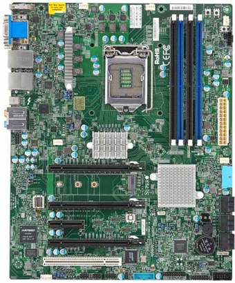 Материнская плата Supermicro MBD-X11SAT-F-B