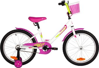 Детский велосипед Novatrack Twist 20 201TWIST.WT5 (белый)