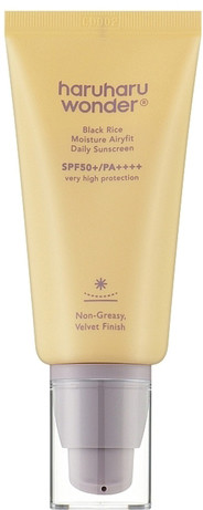 Крем солнцезащитный Haruharu Black Rice Moisture Airyfit SPF50+ PA++++ (50 мл)