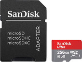 Карта памяти SanDisk microSDXC SDSQUAR-256G-GN6MA 256GB (с адаптером)