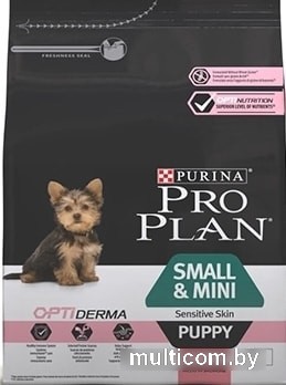 Сухой корм для собак Pro Plan Optiderma Puppy Small&Mini Sensitive Skin 0.7 кг