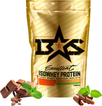 Протеин Binasport Excellent Isowhey Protein (750г, шоколад/мята)