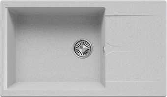 Кухонная мойка Polygran Gals 862 (светло-серый)