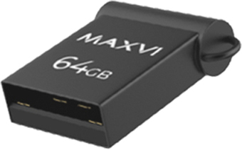 USB Flash Maxvi MM 64GB (темно-серый)