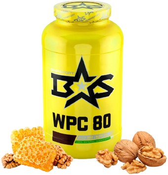 Протеин Binasport WPC 80 (1300г, мед/грецкий орех)