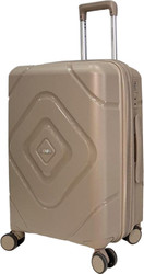 Чемодан-спиннер Mironpan 23104 58 см (светло-серый)